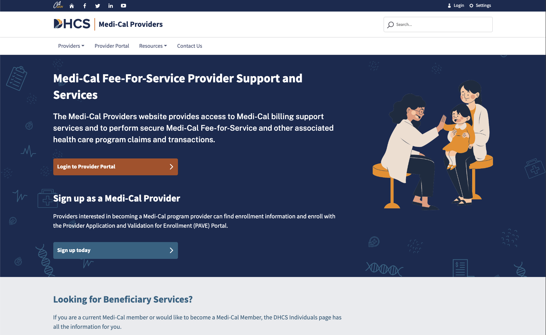 Medi-Cal Public Website